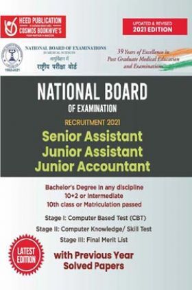 National Board Examination Senior Assistant, Junior Assistant, Junior Accountant Recruitment